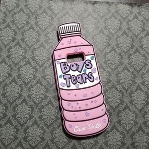 Boys Tears Pink Phone Case for Galaxy S8